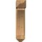 Ekena Millwork Thorton Arts and Crafts Rough Sawn Bracket w/ Offset Brace, Western Red Cedar, 8"W x 24"D x 36"H BKT0806X24X36THR03RWR - alternate 3